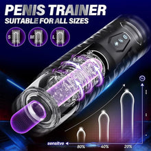 Cargar imagen en el visor de la galería, Side view of MM Infinity Love Automatic Male Masturbator showing sleek design
