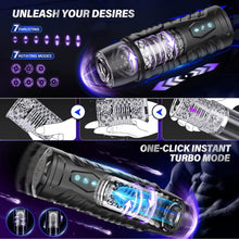 Cargar imagen en el visor de la galería, Waterproof design of MM Infinity Love Automatic Male Masturbator for easy cleaning
