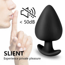 Load image into Gallery viewer, Wireless Remote Silicone Vibrating Thrusting Butt Anal Plug Vibrator Sex Toys
