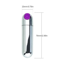 Load image into Gallery viewer, Powerful Mini Bullet Vibrator For Beginners, Waterproof 10 Speeds  Clitoral Stimulation Adult Sex Toys
