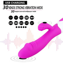 Load image into Gallery viewer, Dildo Vibrator Rabbit USB G-Spot Vibrator  Realistic Penis  Sex  Toys
