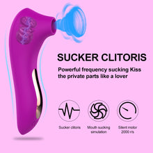 Load image into Gallery viewer, Clitoral Stimulation Sucker Clitoris Stimulator Vibrator Rechargeable Sex Toys
