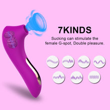 Load image into Gallery viewer, Clitoral Stimulation Sucker Clitoris Stimulator Vibrator Rechargeable Sex Toys
