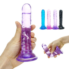 Load image into Gallery viewer, Jelly Dildo Realistic Suction cup penis realistic Anal Sex Toys Erotic toys
