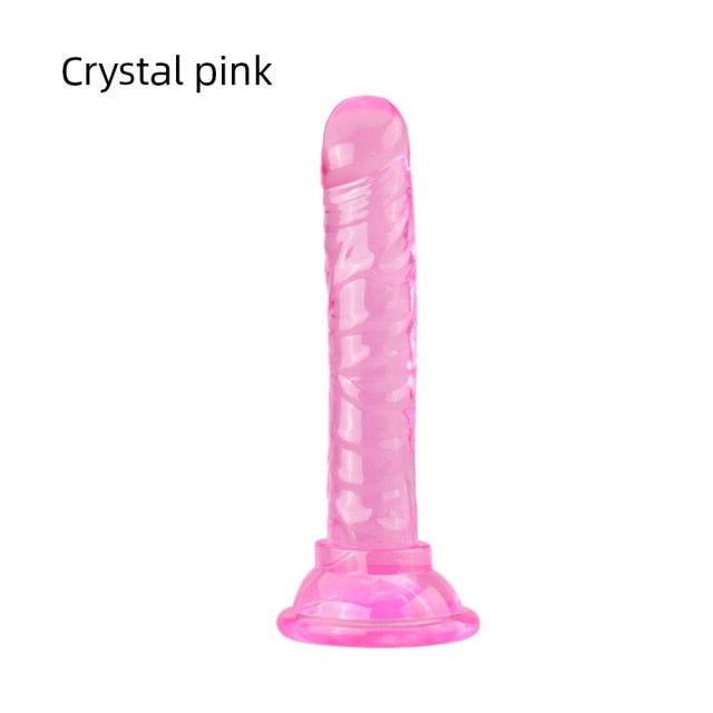 Jelly Dildo Realistic Suction cup penis realistic Anal Sex Toys Erotic toys