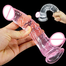 Load image into Gallery viewer, Dildo Sex Toy Huge Thick 10 Inch Real Feel Big Large Realistic Suction Cup Adult
