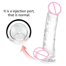 Load image into Gallery viewer, Dildo Sex Toy Huge Thick 10 Inch Real Feel Big Large Realistic Suction Cup Adult
