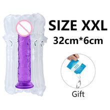 Load image into Gallery viewer, Sex Toys for Woman Men Fake Dick Big Penis Anal Butt Plug Erotic Sex Shop Realistic Dildo With Suction Cup Huge Jelly Dildos
