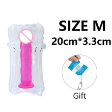 Load image into Gallery viewer, Sex Toys for Woman Men Fake Dick Big Penis Anal Butt Plug Erotic Sex Shop Realistic Dildo With Suction Cup Huge Jelly Dildos
