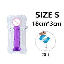 Load image into Gallery viewer, Sex Toys for Woman Men Fake Dick Big Penis Anal Butt Plug Erotic Sex Shop Realistic Dildo With Suction Cup Huge Jelly Dildos
