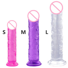 Load image into Gallery viewer, Sex Toys for Woman Men Fake Dick Big Penis Anal Butt Plug Erotic Sex Shop Realistic Dildo With Suction Cup Huge Jelly Dildos
