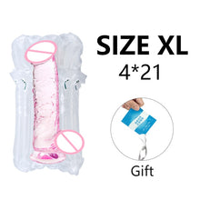 Load image into Gallery viewer, Dildo Sex Toy Huge Thick 10 Inch Real Feel Big Large Realistic Suction Cup Adult
