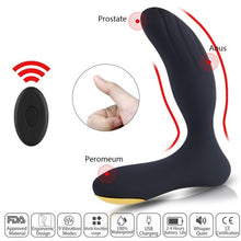 Load image into Gallery viewer, Anal Plug  Vibrator Prostate Massager Dildo 10 Speed Wireless Remote Control
