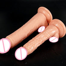 Load image into Gallery viewer, Strap-on Dildo Penis Sex Toys Realistic Strap on Dong Suction Cup Female No Vibrate
