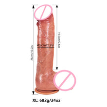 Load image into Gallery viewer, Realistic Penis Soft Sexy Huge Dildo Sex Toys Adult Strong Sucker Penis
