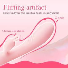 Load image into Gallery viewer, G Spot Rabbit Dildo Vibrator Dual Vibration Sex Toys for Women Female Masturbator
