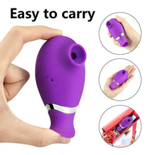 Load image into Gallery viewer, Vibrating Sucker &amp; Licking Rose Sex Toy Women Clitoral Massager G-Spot Vibrator
