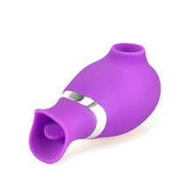 Load image into Gallery viewer, Vibrating Sucker &amp; Licking Rose Sex Toy Women Clitoral Massager G-Spot Vibrator
