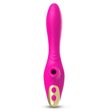 Load image into Gallery viewer, Clitoral Sucking Vibrator 2in1 Female Women  9 Kinds Vibrating Dildo Sex Toys
