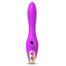 Load image into Gallery viewer, Clitoral Sucking Vibrator 2in1 Female Women  9 Kinds Vibrating Dildo Sex Toys
