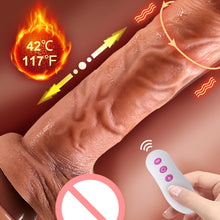 Load image into Gallery viewer, Dildo Penis Wireless Heating Automatic Thrusting Vibrator Female Sex Toy
